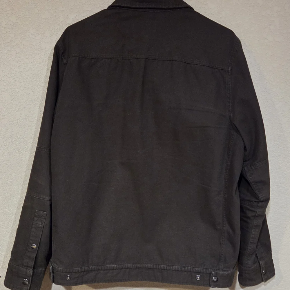 Alesbury Men's Dark Green Military Field Jacket - Picture 5 of 5